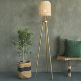 Henka Natural Floor Lamp